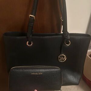 Michael Kors handbag and wallet